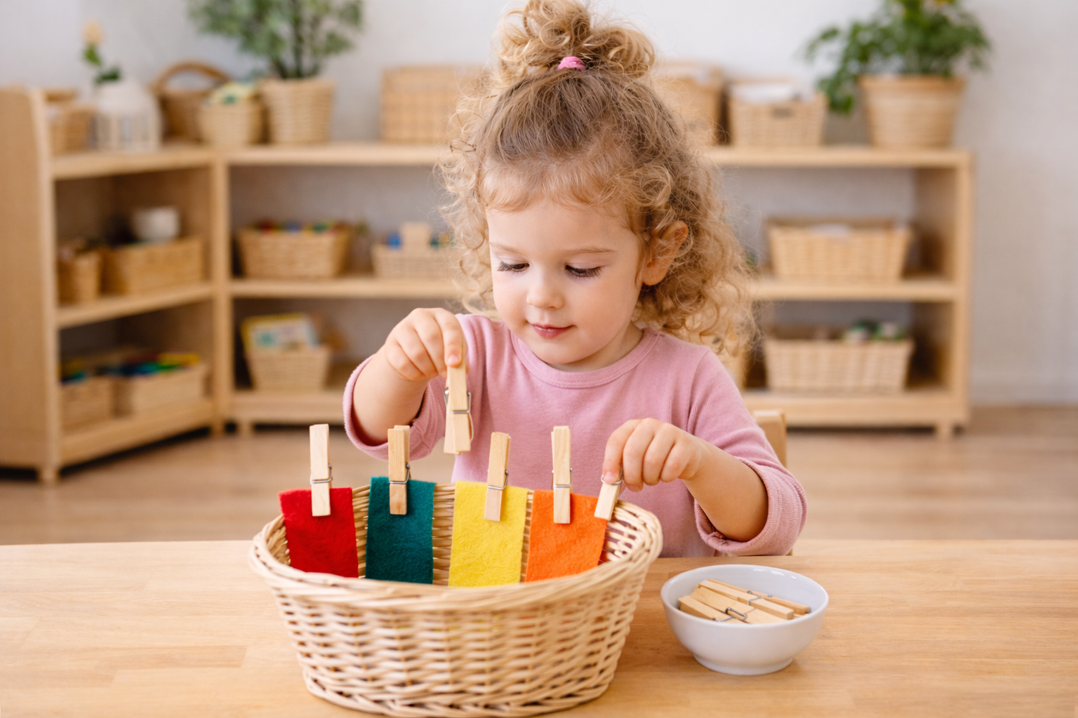 Child strengthening fine motor skills