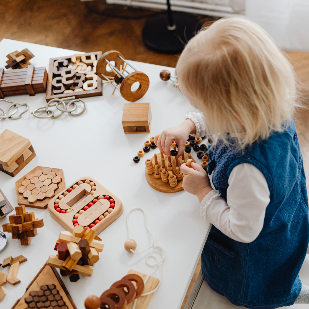 Montessori classroom environment and materials